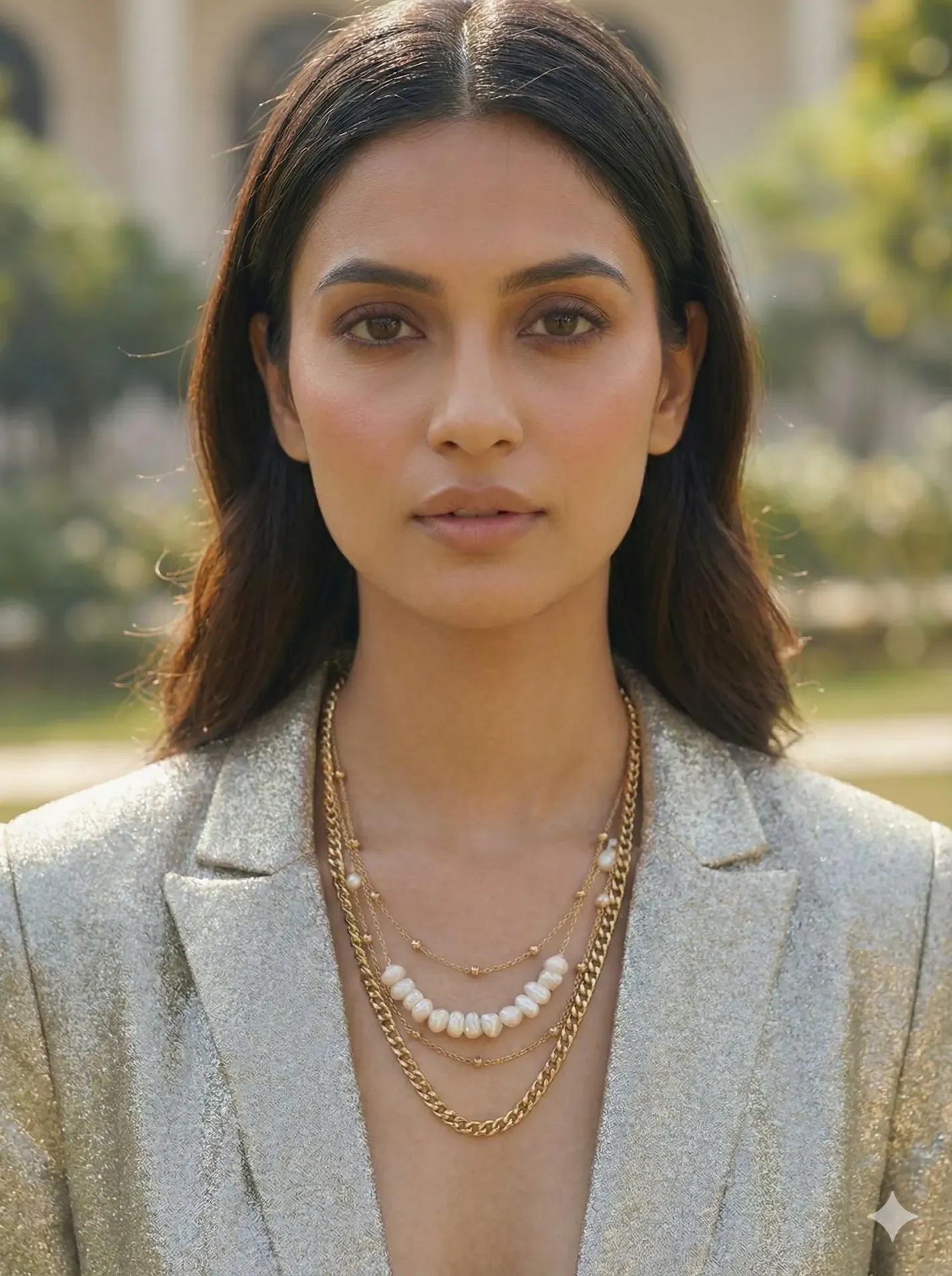 Golden Grace Pearl Layers